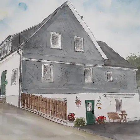 Ferienunterkunft Schrichten Гостевой дом